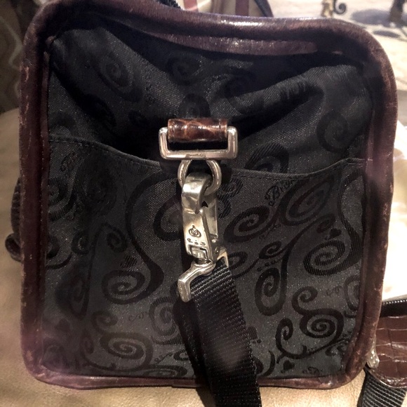 Brighten make up traveler.  All leather with silver  trimmings. - Picture 8 of 9